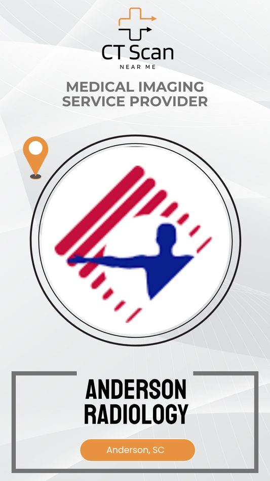 Anderson Radiology logo with medical imaging service provider text on a white background