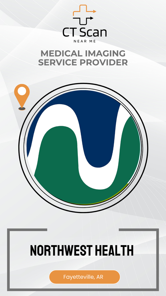 Northwest Health logo with CT Scan branding on a white background