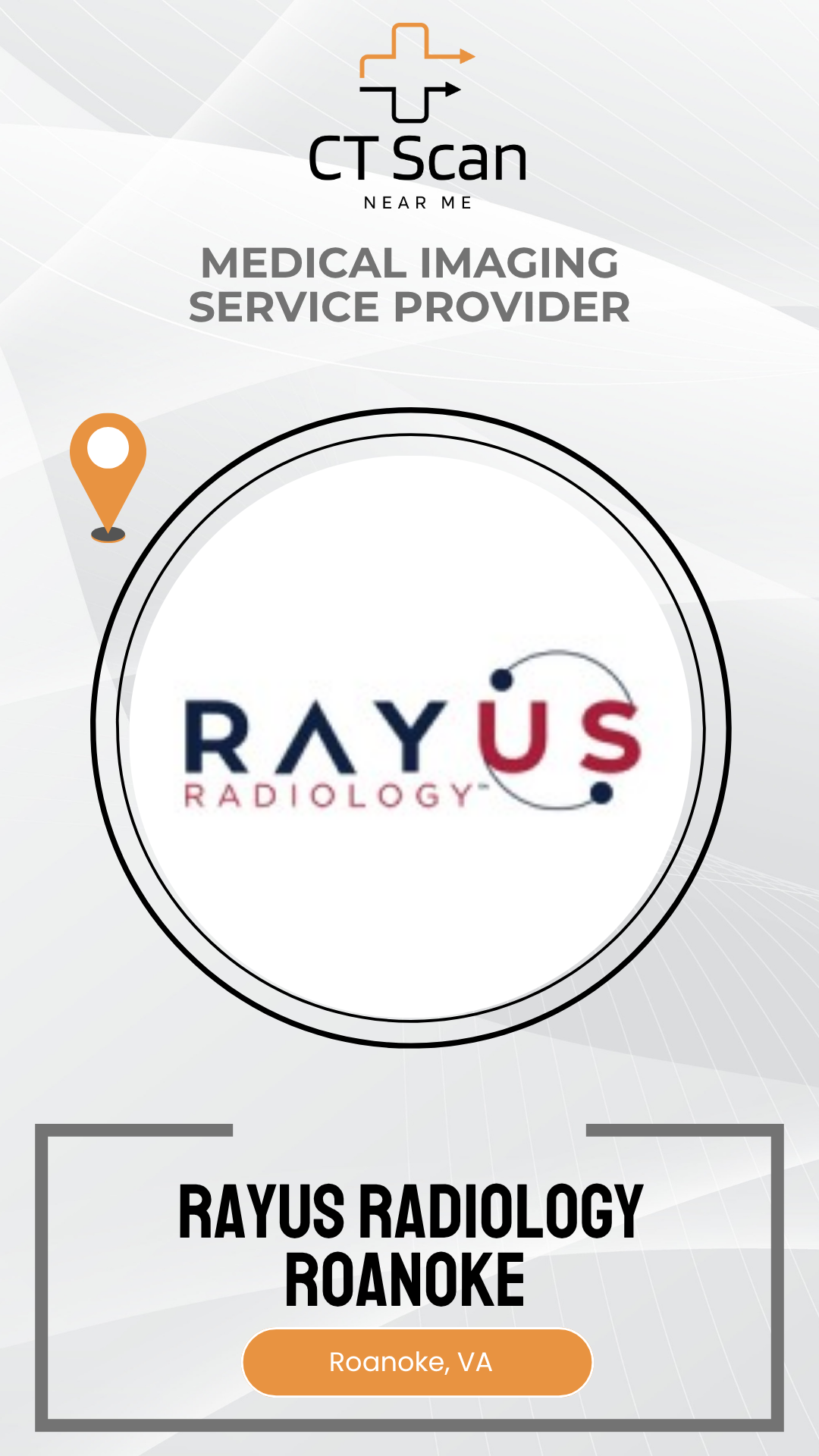 Rayus Radiology logo with branding elements on a white background